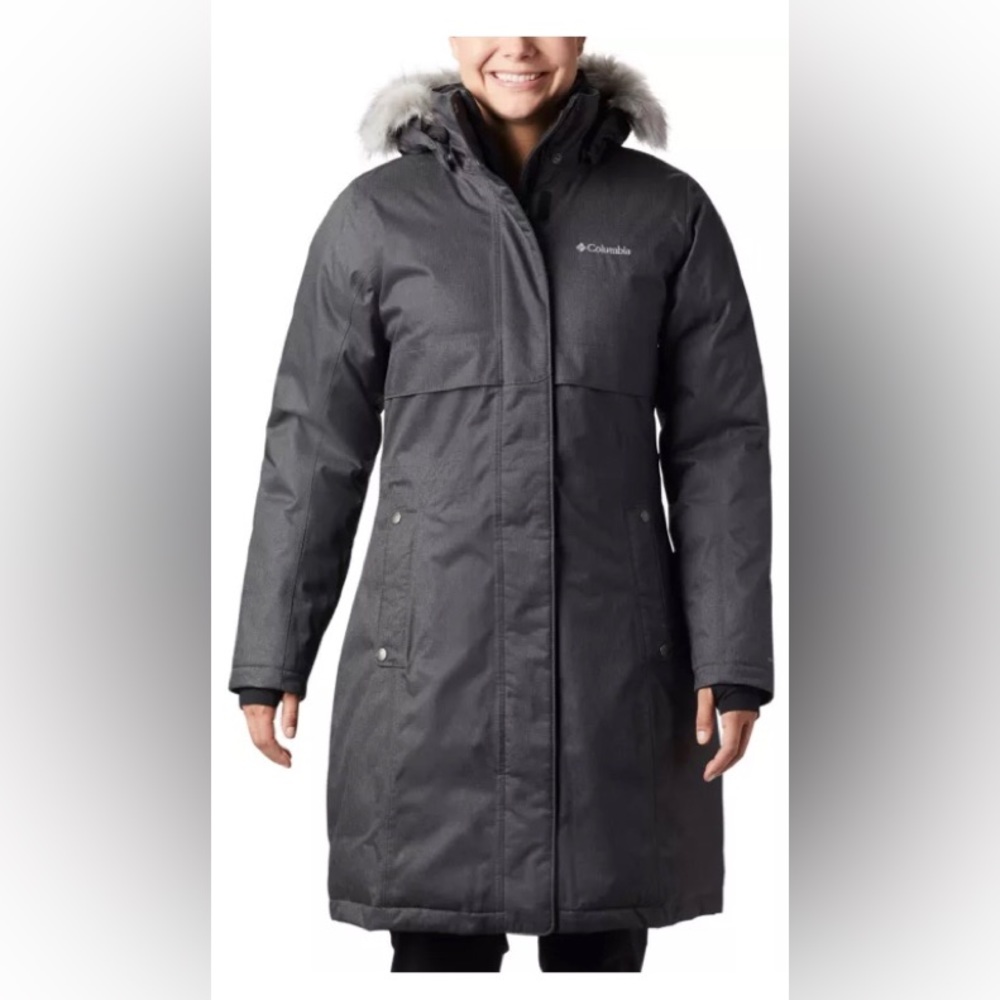 Columbia women’s Apres Arson II Long Down Jacket